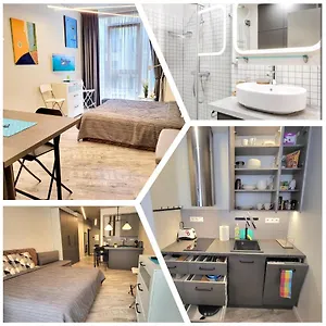 Apartment Happy Laime Studio, Self Check-in-24-7, A-c, Parking-in-the-underground-garage *