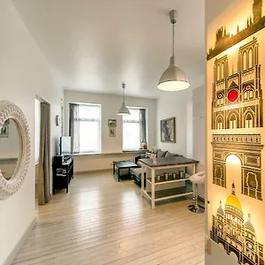 Apartment With Stained Glass
